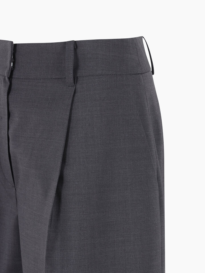 BERMUDA - sisley k shorts - Dark Gray | Sisley K image number 3
